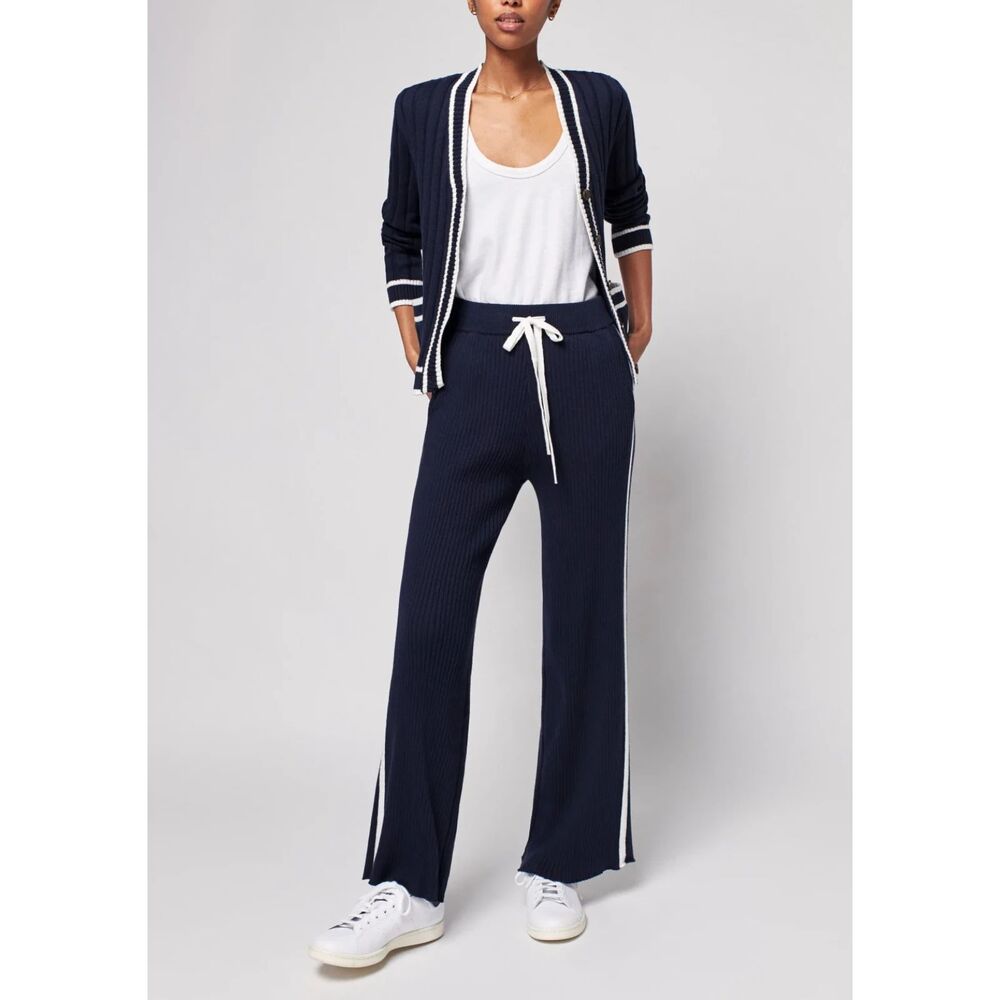 Faherty Game Set Cardigan - Team Navy XS